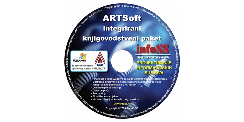 artsoft cd infoss